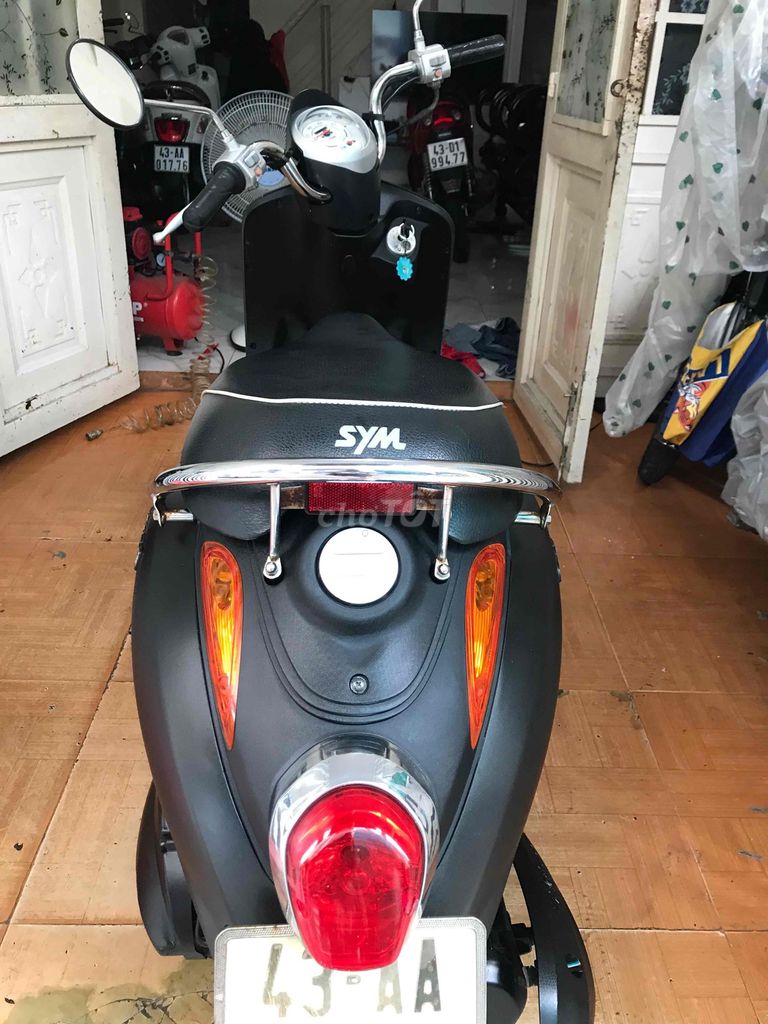 SYM Elite 50cc Đen Xe tay ga
