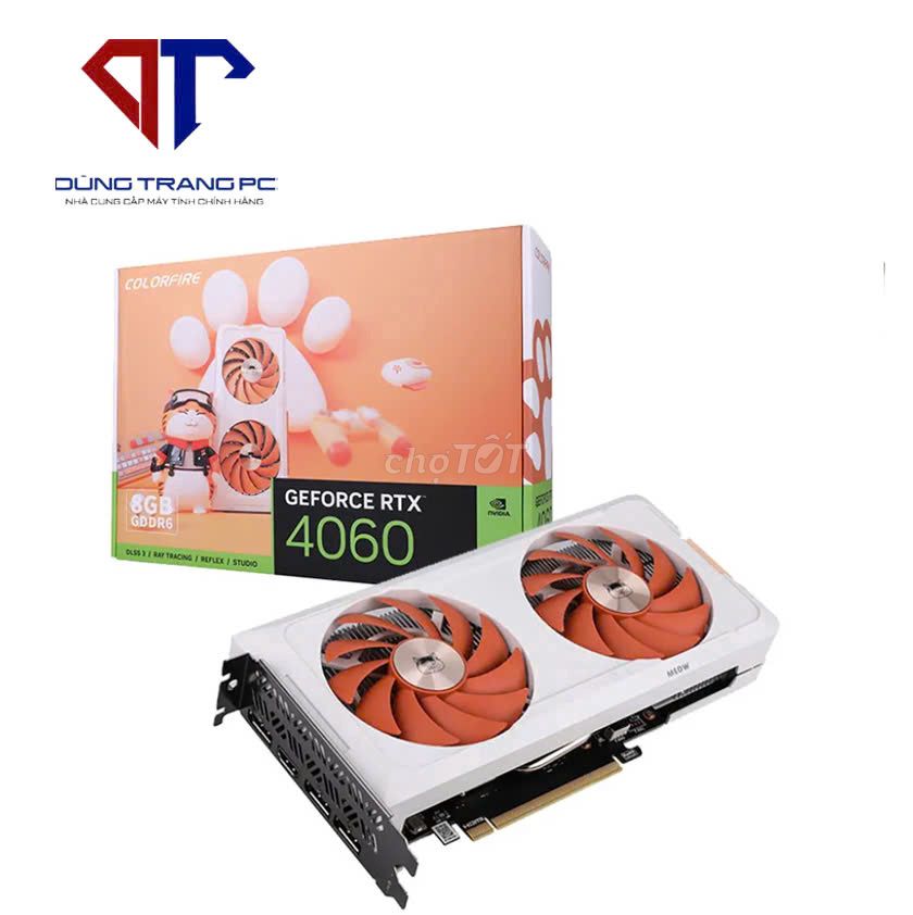 VGA COLORFIRE GeForce RTX 4060 MEOW-ORG 8GB-V