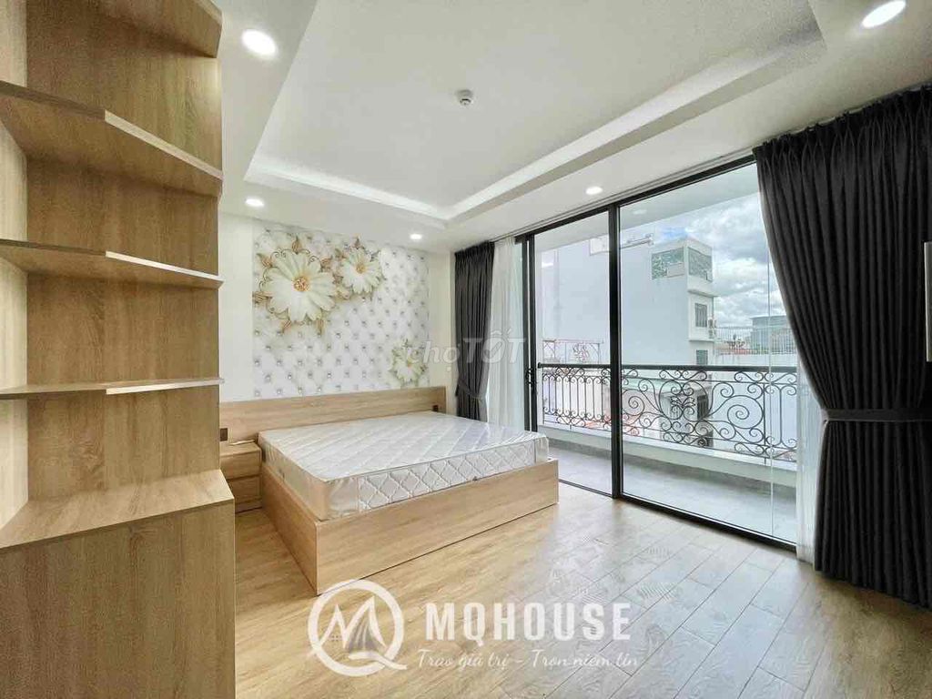 STUDIO BALCON FULL NỘI THẤT CAO CẤP - MÁY GIẶT RIÊNG