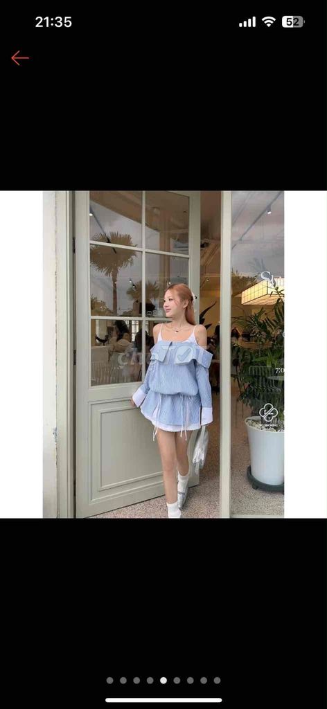 Váy Clélie Nữ Vải mềm mại Dưới 55kg. Mua bán Quần áo tại Quận 8 Tp Hồ Chí Minh được đăng bởi Trâm Trần Thị Bích hình 1