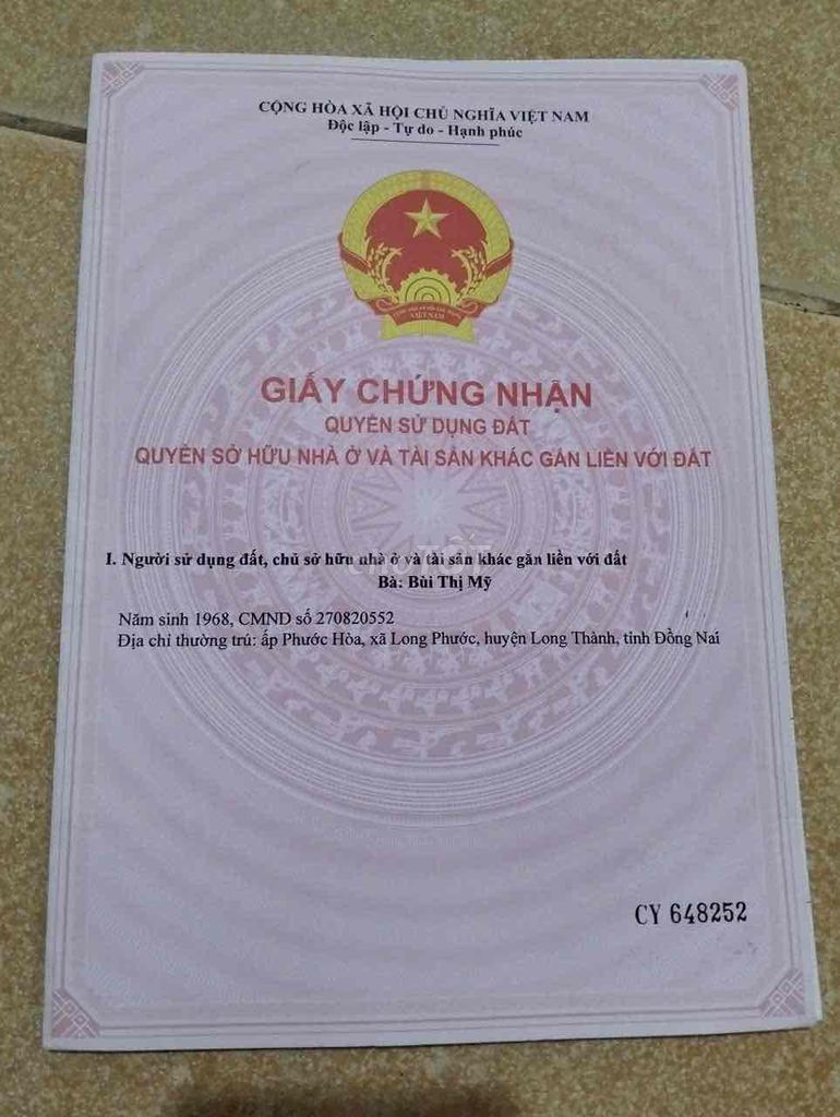 Đất ruộng dự án sân bay Long Thành