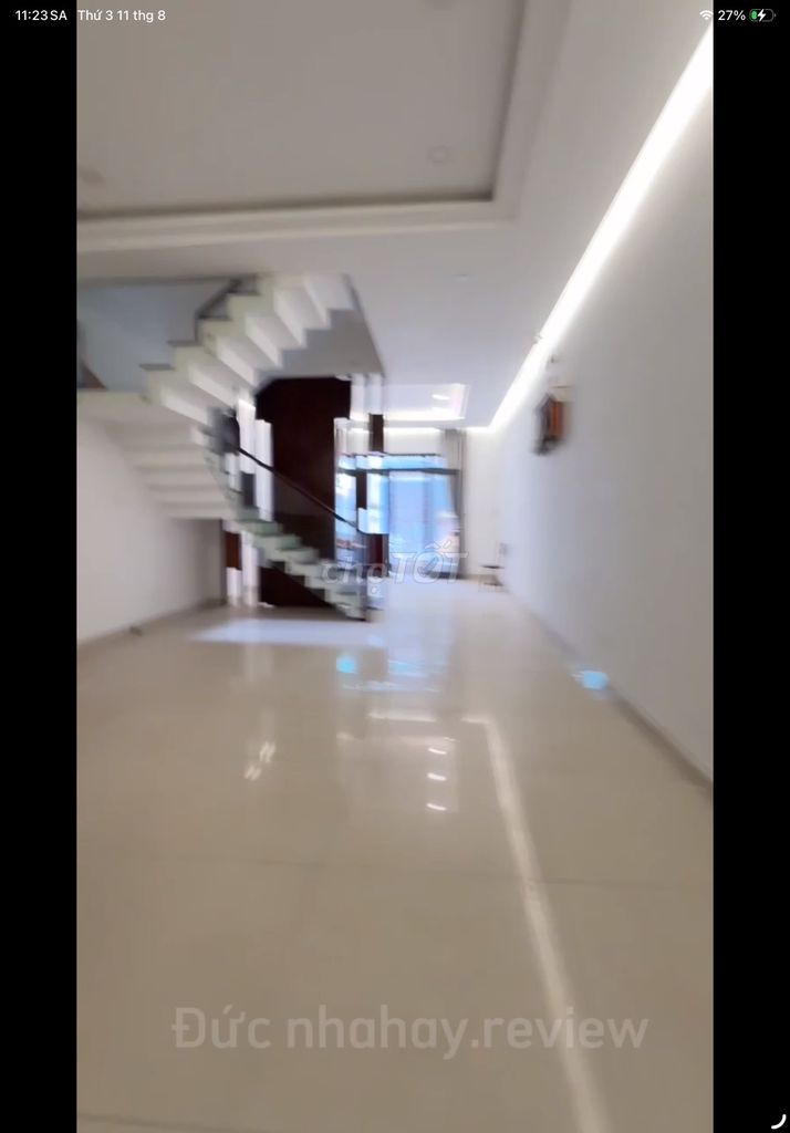 CHO THUÊ NHÀ KHU VIP ĐƯỜNG BÌNH GIÃ.  HẺM  10 M  : 5 x 16 M ĐÚC 3 LẦU 