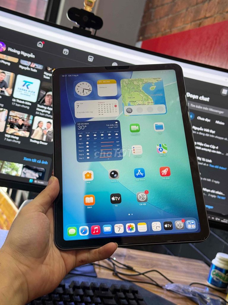 Apple iPad Air 64GB Xám. Mua bán Máy tính bảng tại Quận Ngô Quyền Hải Phòng được đăng bởi Huy Hoàng hình 1