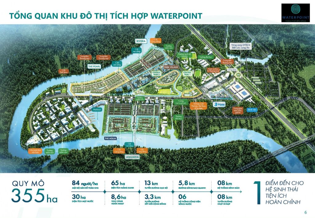 Cần bán dinh thự view sông Waterpoint 786m2 giá 31tỷ. Ck 17%