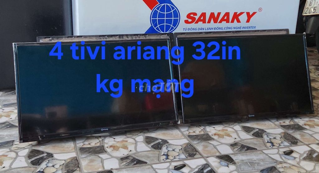 Thanh lý 4 tvi led 32in. Kg mạng