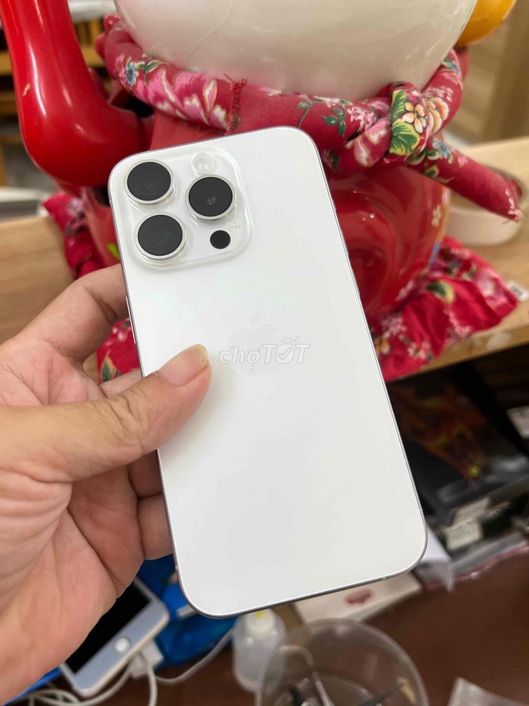 iPhone 15 Pro 256GB Trắng Đã sử dụng. Mua bán Điện thoại tại Quận Thanh Khê Đà Nẵng được đăng bởi Phúc Nguyễn đức hình 1