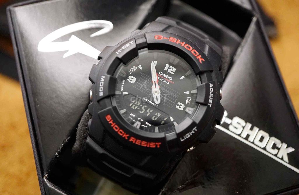Đồng hồ Casio G100-1BV Nam New Fullbox. Mua bán Đồng hồ tại Quận 3 Tp Hồ Chí Minh được đăng bởi Đồng Hồ Nội Địa Nhật hình 1