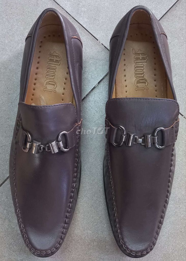 Giày lười MunCi Nam Da size 255. Mua bán Giày dép tại Quận 10 Tp Hồ Chí Minh được đăng bởi shop linh hình 1