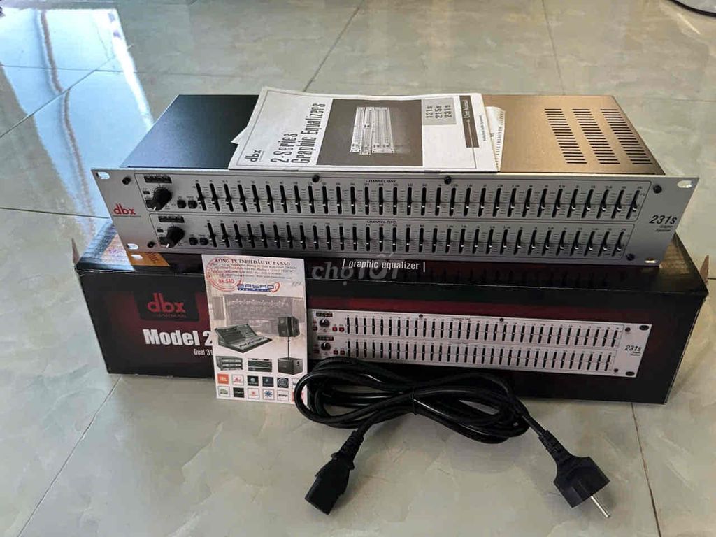 Equalizer dbx 231S Như mới 99%. Mua bán Tivi, Âm thanh tại Quận 7 Tp Hồ Chí Minh được đăng bởi Tung Nguyen hình 1