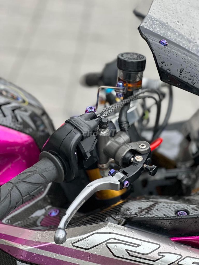 Yamaha R15V3 Tím độ full đồ chơi 2022 20t nhận xe