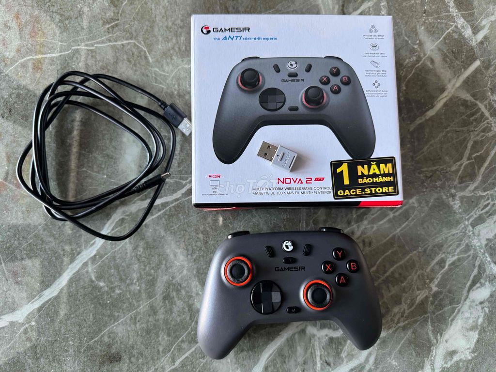 Tay cầm Gamesir Nova 2 Xám Mới. Mua bán Thiết bị chơi game tại Thành phố Buôn Ma Thuột Đắk Lắk được đăng bởi Nguyễn Minh hình 1