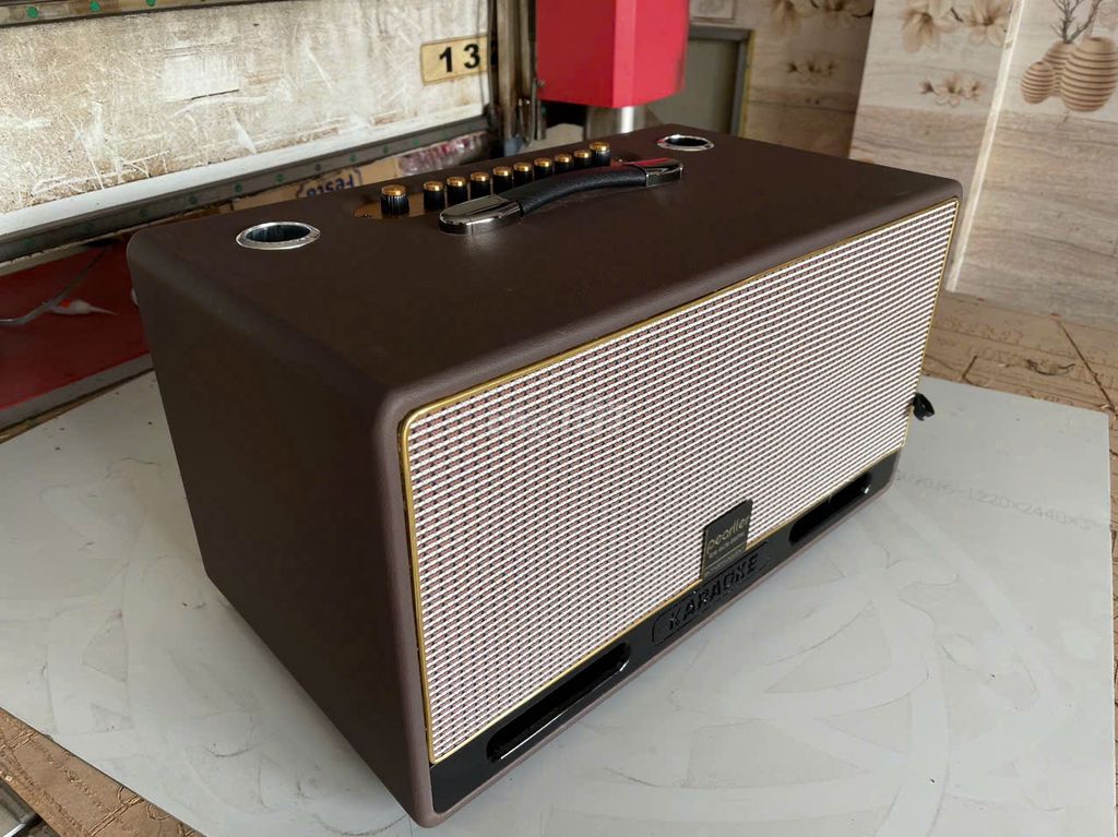Loa karaoke Pearller Smart HYB12 Nâu Bluetooth. Mua bán Tivi, Âm thanh tại Quận 12 Tp Hồ Chí Minh được đăng bởi HÙNG hình 1