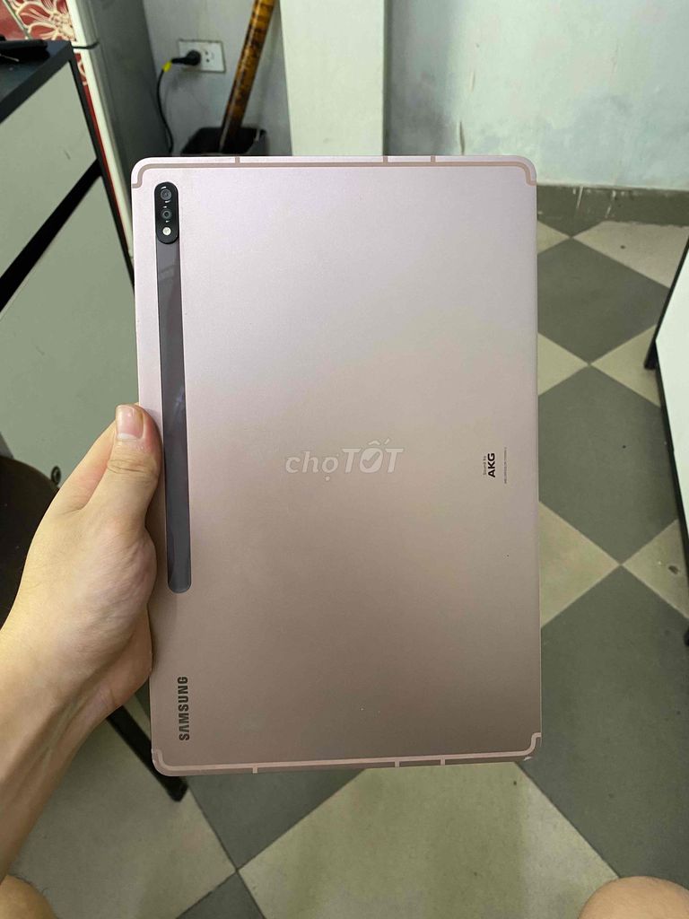 Samsung Tab S7 Plus Hồng Máy tính bảng. Mua bán Máy tính bảng tại Quận Cầu Giấy Hà Nội được đăng bởi Tuânn  hình 1