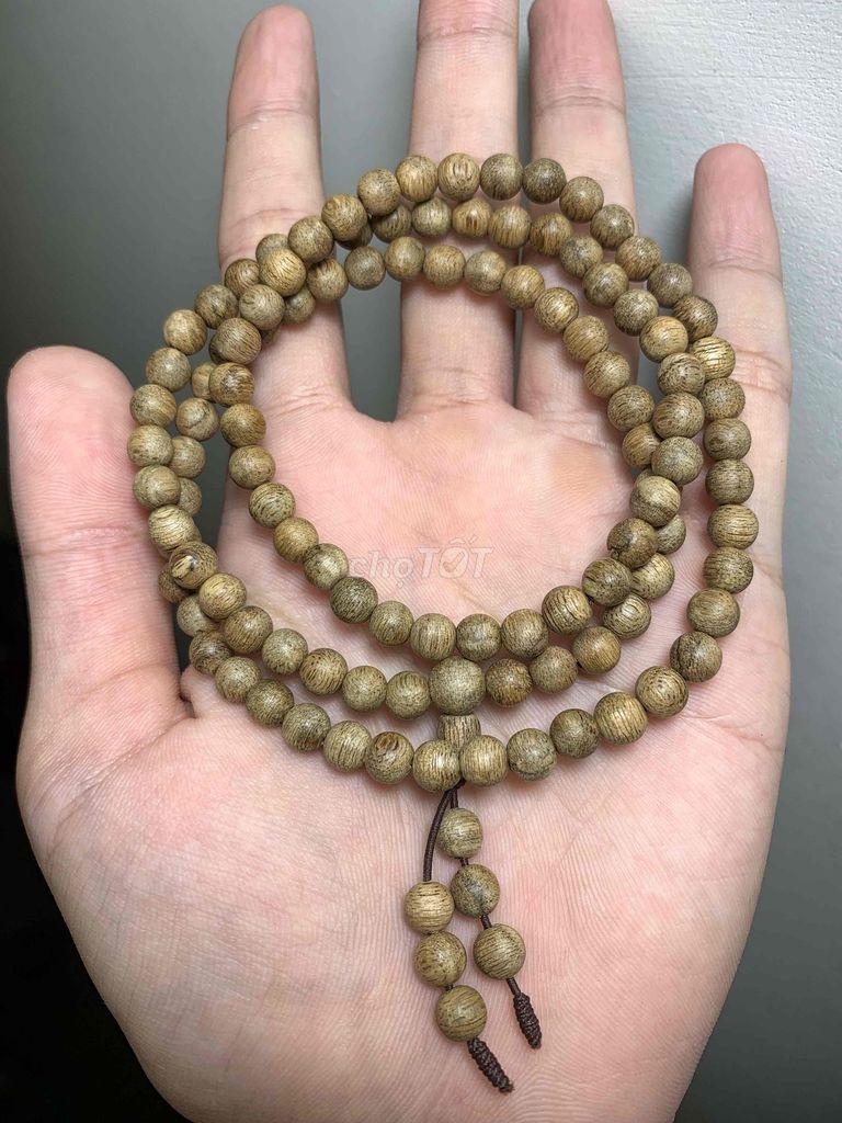 Vòng tay Trầm hương 108 hạt 6mm tự nhiên. Mua bán Phụ kiện thời trang khác tại Huyện Tiên Phước Quảng Nam được đăng bởi Trầm Hương Tâm Đức hình 1
