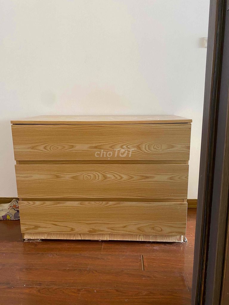 Rương ngăn kéo gỗ vàng nhạt 100x74x50cm Tốt. Mua bán Tủ, kệ gia đình tại Quận Tây Hồ Hà Nội được đăng bởi Anna hình 1