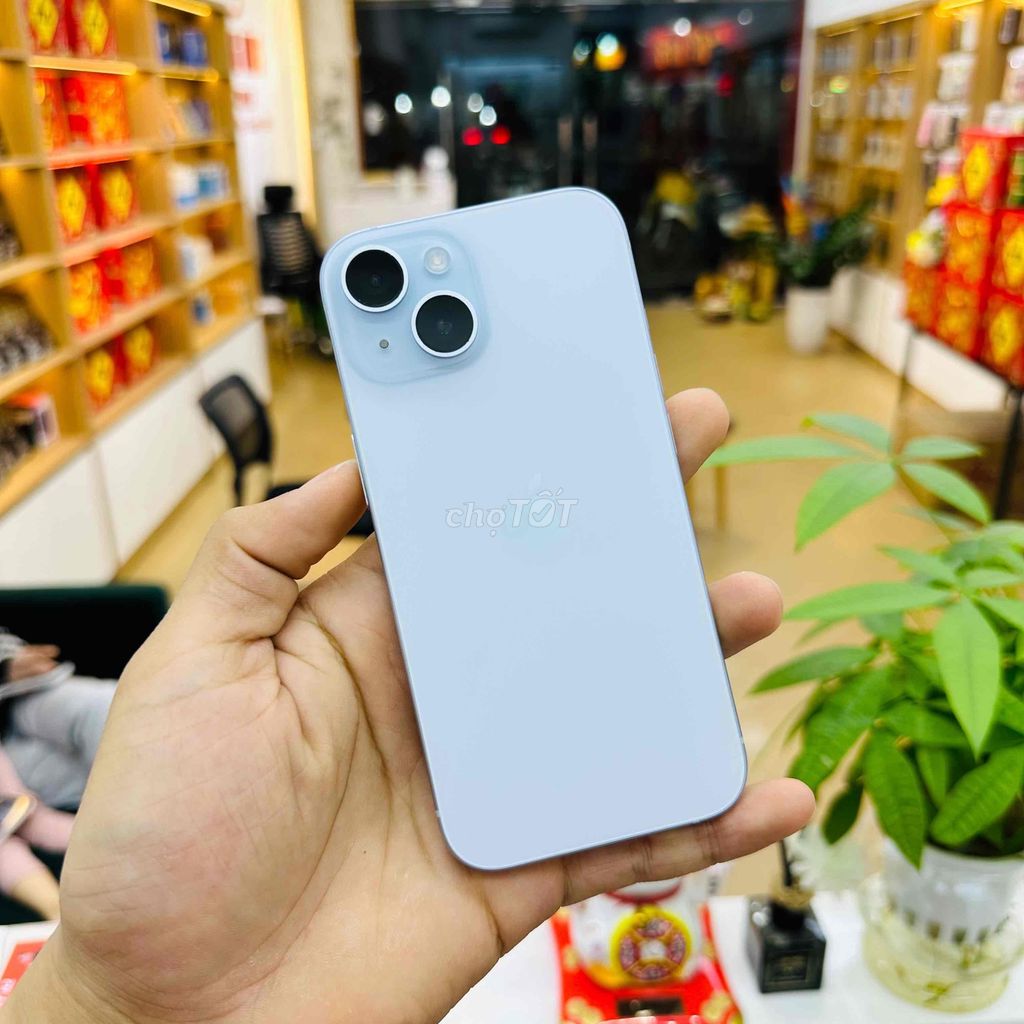 🔥Thanh lý🔥 15 128GB Blue đẹp nguyên bản 98% P91👇