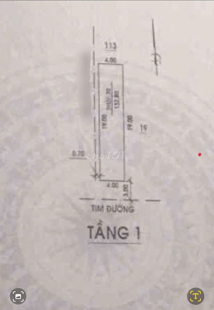 CHÍNH CHỦ BÁN GẤP NHÀ MẶT TIỀN ĐÔ ĐỐC LONG-GẦN TÂN HƯƠNG-4x19M-SHR