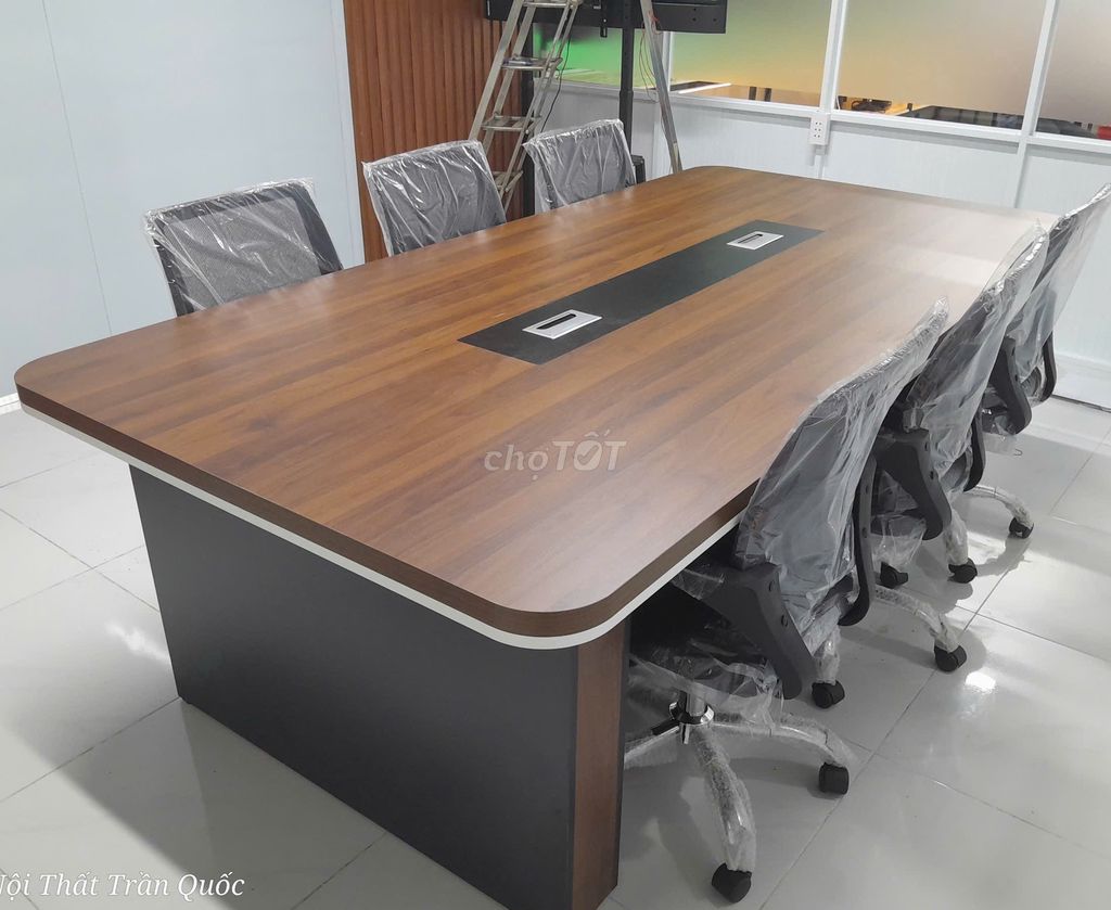 Bàn họp hiện đại 120x240. Mua bán Đồ dùng văn phòng tại Quận Bình Tân Tp Hồ Chí Minh được đăng bởi đỗ thị kim trâm  hình 1