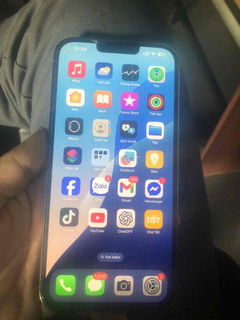 iPhone 13 Pro Max Trắng. Mua bán Điện thoại tại Huyện Tư Nghĩa Quảng Ngãi được đăng bởi VÕ TẤN DẾT hình 1