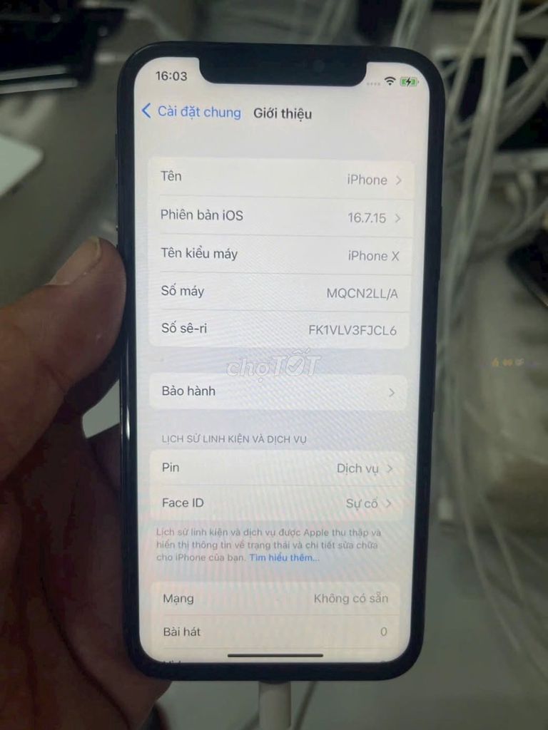 iPhone iPhone X Đen Đã sử dụng. Mua bán Điện thoại tại Quận Ba Đình Hà Nội được đăng bởi Hội Đồ Điện Tử hình 1