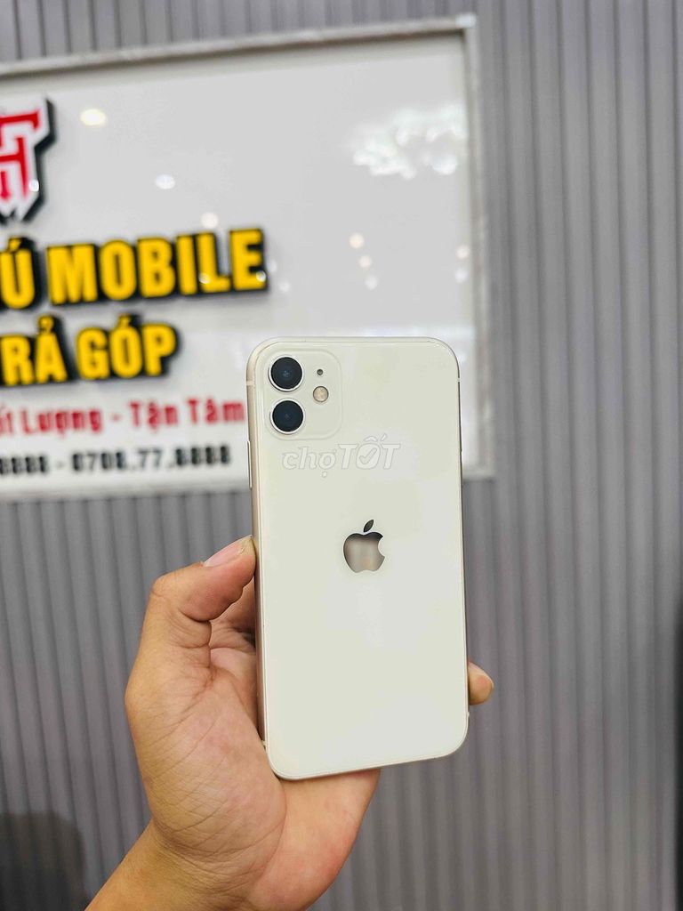 Apple iPhone 11 64GB Trắng. Mua bán Điện thoại tại Quận Liên Chiểu Đà Nẵng được đăng bởi Hoàng Tú Mobile hình 1