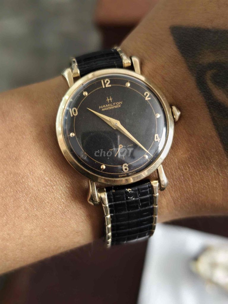 Đồng hồ Hamilton Vàng10K cót tay chất. Mua bán Đồng hồ tại Quận 10 Tp Hồ Chí Minh được đăng bởi lê mạnh tuân hình 1