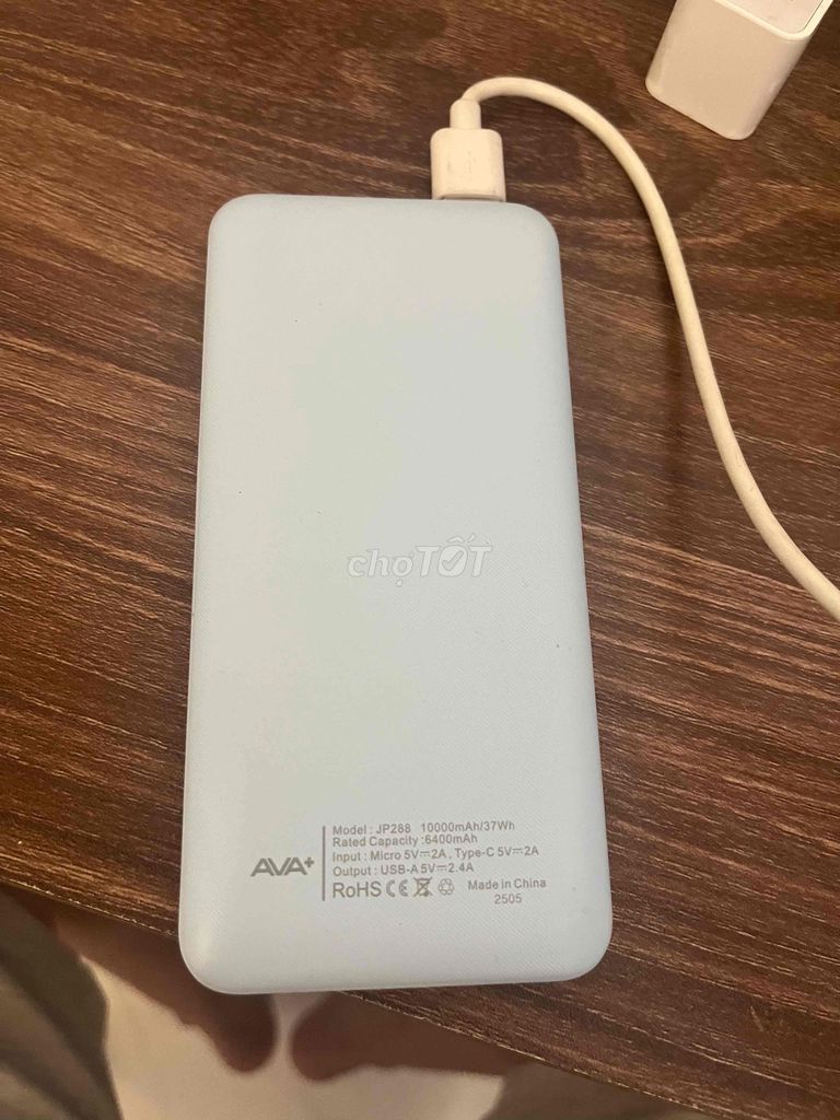 Sạc dự phòng AVA+ JP288 10000mAh. Mua bán Phụ kiện (Màn hình, Chuột...) tại Thị xã Sơn Tây Hà Nội được đăng bởi m10 hình 1