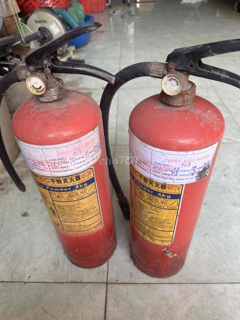 Bình chữa cháy bột khô MFZ4 4kg. Mua bán Đồ chuyên dụng, Giống nuôi trồng tại Quận 12 Tp Hồ Chí Minh được đăng bởi phạm văn thắng hình 1