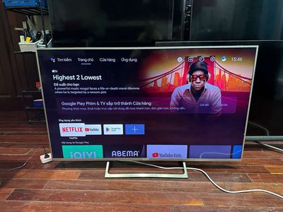 Tivi Sony 55 inch 4K Android remote nói