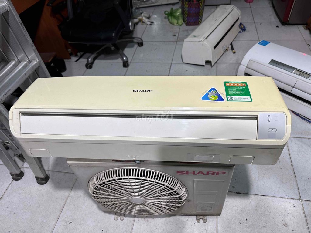 Máy lạnh Sharp 1 HP. Mua bán Máy lạnh, điều hoà tại Thành phố Biên Hòa Đồng Nai được đăng bởi Điện Lạnh Bá Trung hình 1