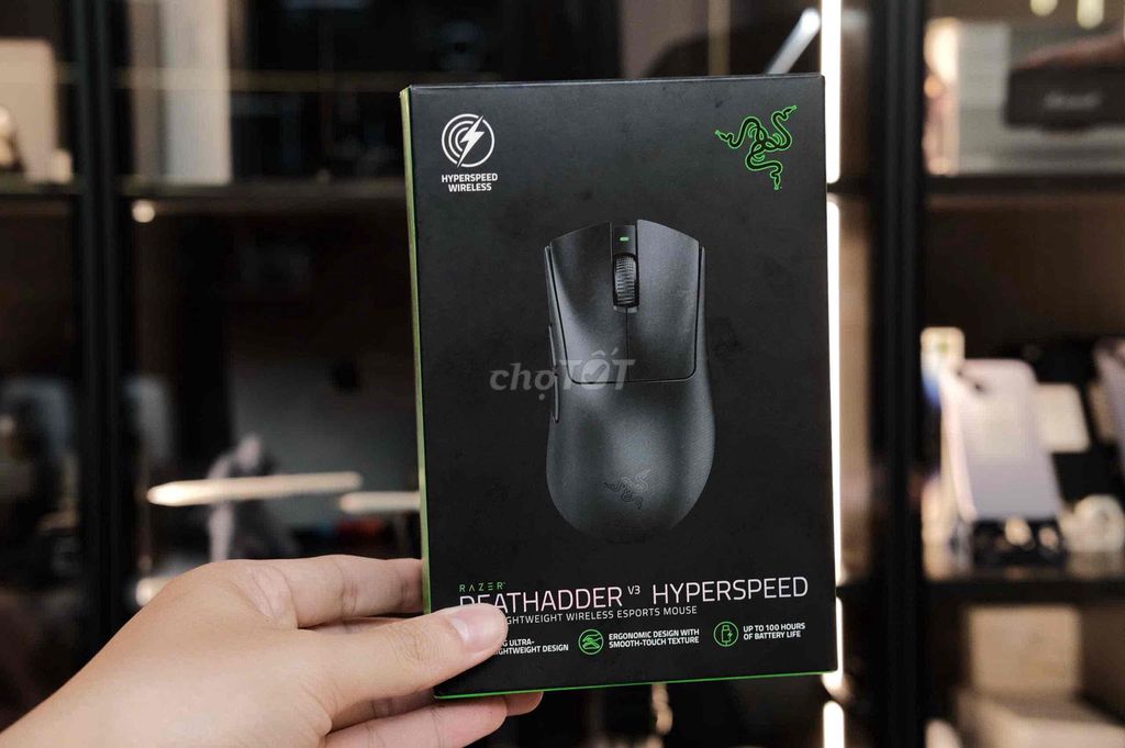 Chuột Razer DeathAdder V3 HyperSpeed Đen. Mua bán Phụ kiện (Màn hình, Chuột...) tại Quận Bình Thạnh Tp Hồ Chí Minh được đăng bởi Vân Anh 2Tech House hình 1