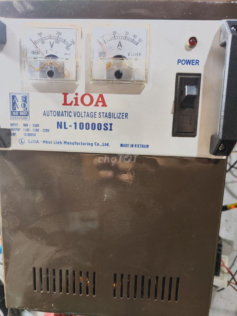 Bán ổn  áp Lioa 10kva dải 90v-250v dây đồng. Mua bán Đồ chuyên dụng, Giống nuôi trồng tại Thành phố Thủ Đức Tp Hồ Chí Minh được đăng bởi Phạm Thanh hình 1