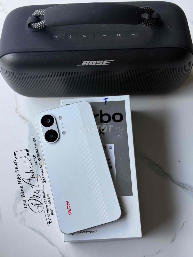 Xiaomi Redmi Turbo 5 Max 256GB Đen và Trắng. Mua bán Điện thoại tại Thành phố Buôn Ma Thuột Đắk Lắk được đăng bởi Đức Anh Retail hình 1
