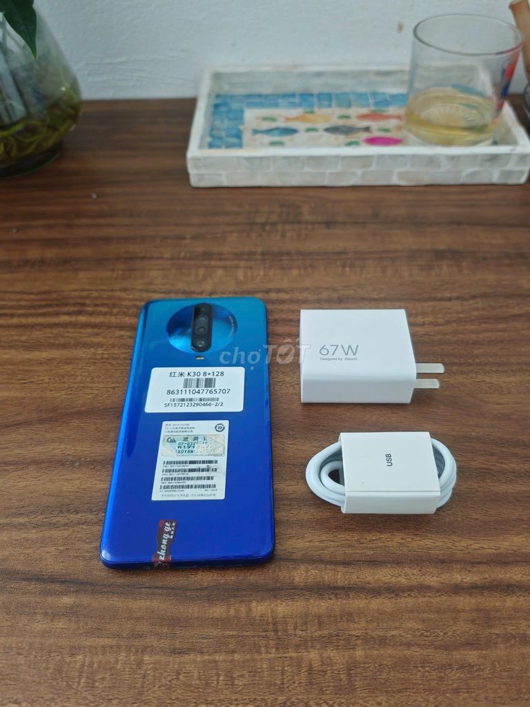 Redmi K30 8/128 Xanh sạc 67w có ship COD. Mua bán Điện thoại tại Quận Hoàng Mai Hà Nội được đăng bởi Trần Ngọc Hiếu hình 1