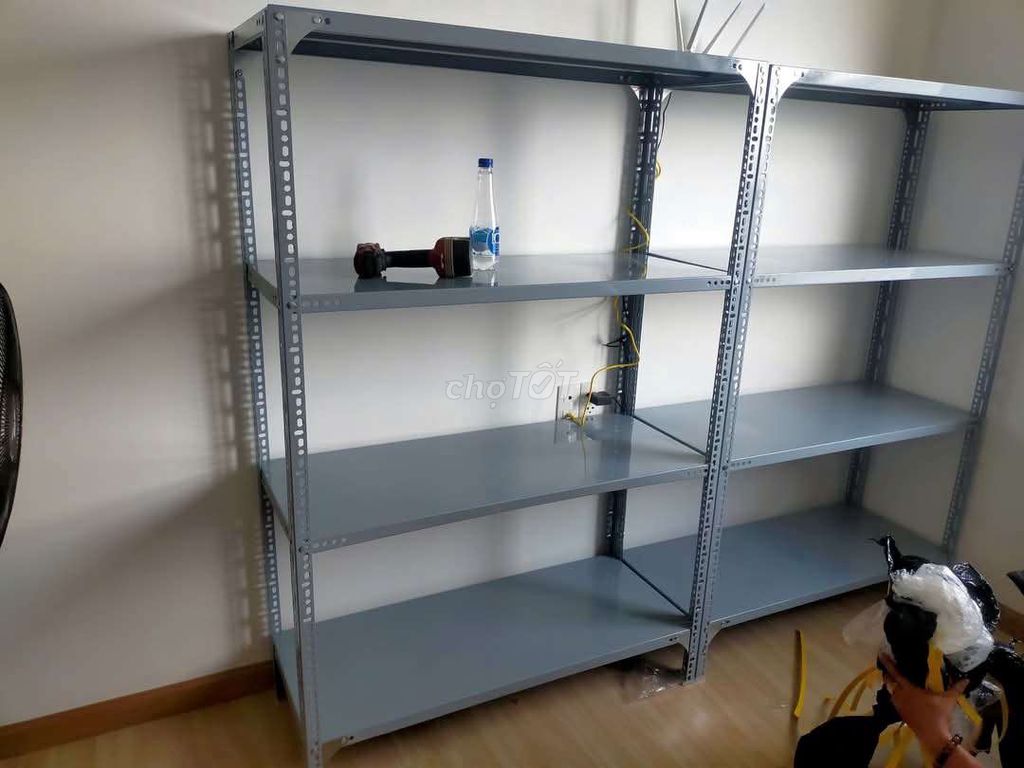 Kệ sắt (cao1.5m * dài1m) 4 tầng. Mua bán Đồ chuyên dụng, Giống nuôi trồng tại Quận Tân Bình Tp Hồ Chí Minh được đăng bởi kệ kho hình 2