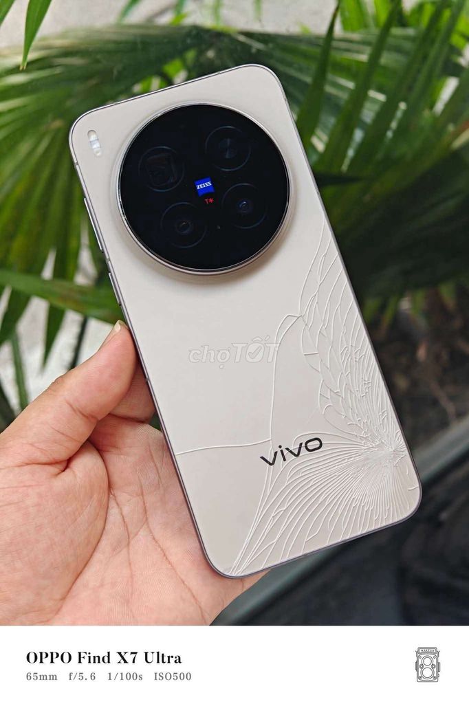 Vivo X300 Pro 256GB Trắng Nứt lưng. Mua bán Điện thoại tại Huyện Củ Chi Tp Hồ Chí Minh được đăng bởi Đạo Phong hình 1
