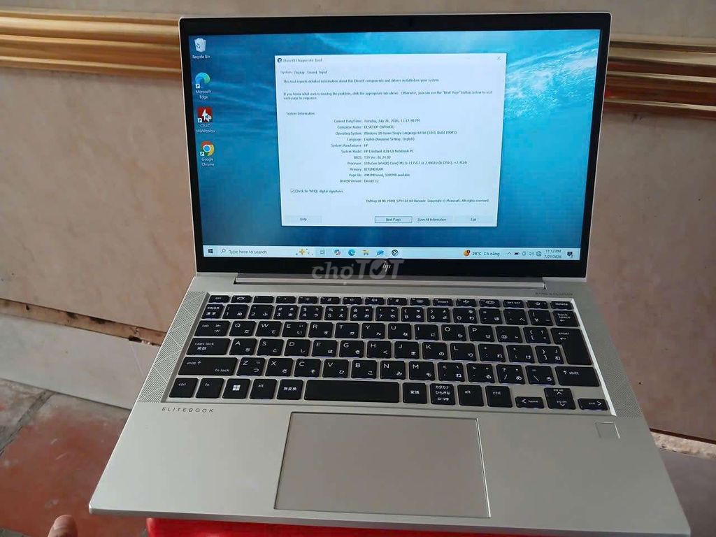 HP EliteBook 830 G8 i5 Thế hệ 11 8GB/256GB Bạc. Mua bán Laptop tại Thành phố Thủ Dầu Một Bình Dương được đăng bởi Laptop Phong Phương hình 1