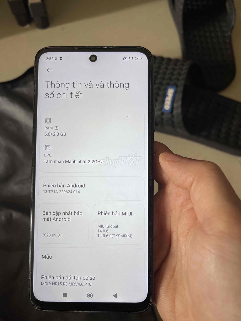Xiaomi Redmi Note 10 Xanh Dương 8/128GB. Mua bán Điện thoại tại Quận Hải Châu Đà Nẵng được đăng bởi Hoàng Gia hình 1