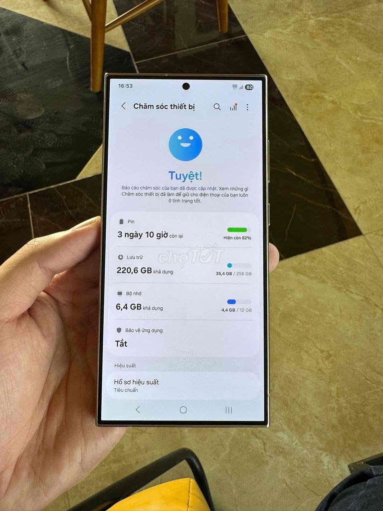 Samsung S24 Ultra 256GB Tím. Mua bán Điện thoại tại Thành phố Cà Mau Cà Mau được đăng bởi Thiên Long hình 1