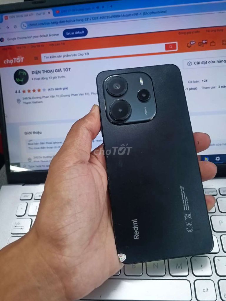 XIAOMI REDMI NOTE 14 8GB/128GB G99 ULTRA KOVÂN TAY. Mua bán Điện thoại tại Quận Bình Thạnh Tp Hồ Chí Minh được đăng bởi Dân Mobile hình 1