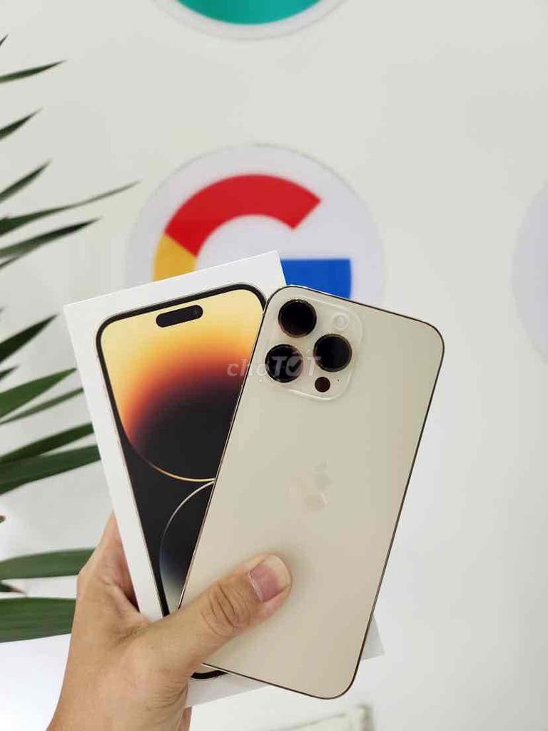 iPhone 14 Pro Max 128Gb GOLD FULLBOX APPLE 08/2025. Mua bán Điện thoại tại Quận 10 Tp Hồ Chí Minh được đăng bởi iStockHCM hình 1