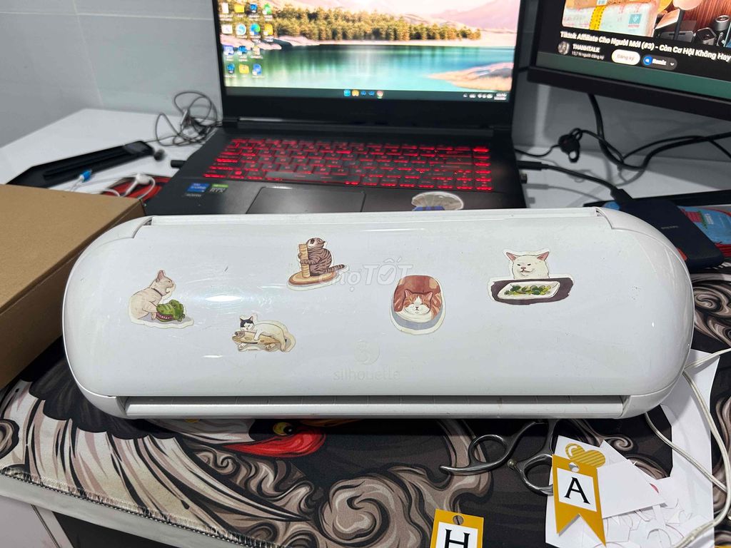 Máy cắt sticker Silhouette Portrait 3 Trắng. Mua bán Đồ chuyên dụng, Giống nuôi trồng tại Quận Bình Thuỷ Cần Thơ được đăng bởi Nguyễn Hoàng Phúc hình 1