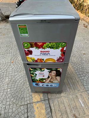 thanh lý tủ lạnh sanyo Aqua 150 lít đang sữ dụng