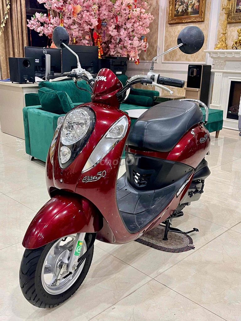 XE MÁY 68 - SYM Elite 50 2022 Đỏ Lướt. Mua bán Xe máy tại Quận Hai Bà Trưng Hà Nội được đăng bởi Đức Anh hình 3