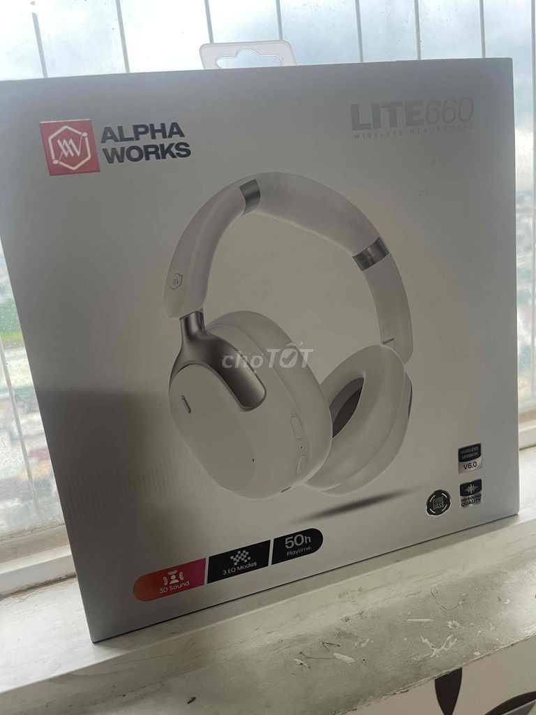 Pass Tai nghe Alpha Works Lite660 Trắng nguyên tem. Mua bán Tivi, Âm thanh tại Quận 12 Tp Hồ Chí Minh được đăng bởi Gia Phát PLUS hình 1