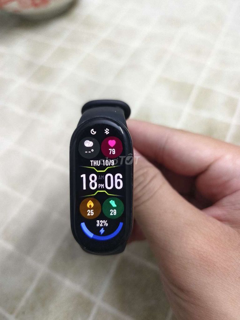 Vòng tay thông minh Xiaomi Miband 9 (Đã dùng). Mua bán Thiết bị đeo thông minh tại Thành phố Biên Hòa Đồng Nai được đăng bởi Bùi Mạnh Khang hình 1