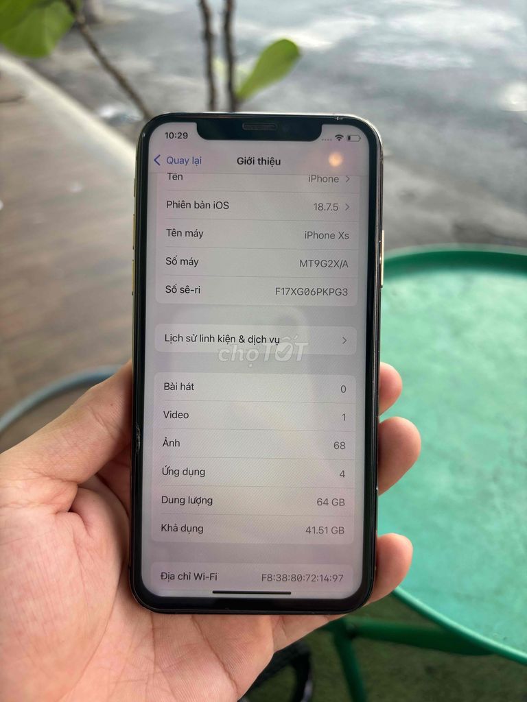 Apple iPhone Xs 64GB Vàng. Mua bán Điện thoại tại Quận Gò Vấp Tp Hồ Chí Minh được đăng bởi Thịnh hình 1