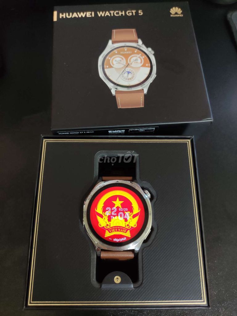 Huawei Watch GT 5 Nâu. Mua bán Thiết bị đeo thông minh tại Thành phố Bắc Ninh Bắc Ninh được đăng bởi Thanh Cường hình 1