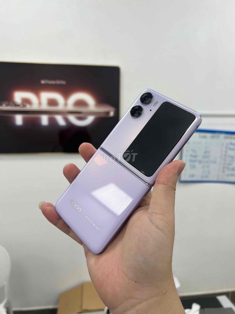 Oppo Find N2 Flip 256GB Tím Đã dùng. Mua bán Điện thoại tại Thành phố Biên Hòa Đồng Nai được đăng bởi TUẤN LINH MOBILE hình 1