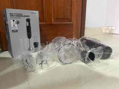 Máy xay cầm tay LOCK&LOCK 2 IN 1 Hand Blender Đen. Mua bán Bếp, lò, đồ điện nhà bếp tại Quận Hải Châu Đà Nẵng được đăng bởi Minh Phạm hình 1